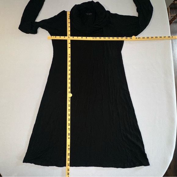 Eileen Fisher Long Sleeve Dress w/Cowl Neck - Picture 7 of 8